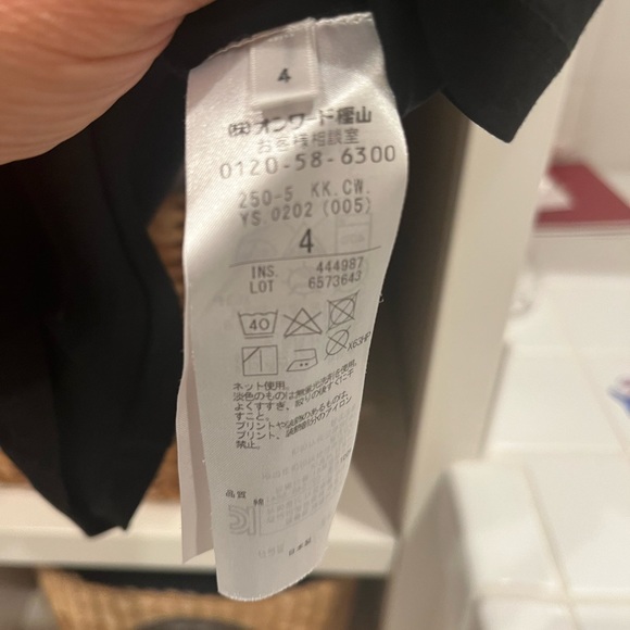 Beige‎ short sleeve t shirt size 4 - Picture 4 of 4